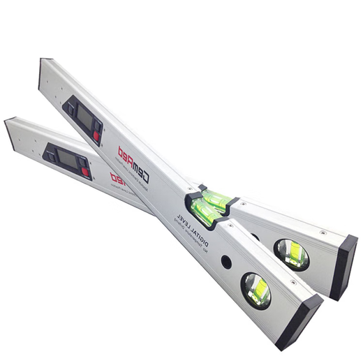 GemRed digital display level high-precision electronic ruler aluminum alloy level angle slope ruler with magnetic measurement length 600mm