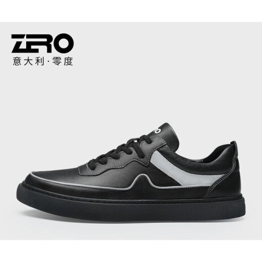 零度【板鞋 断码捡漏特价】ZRO男鞋时尚休闲鞋断色断码款款式 黑色 s13897 44