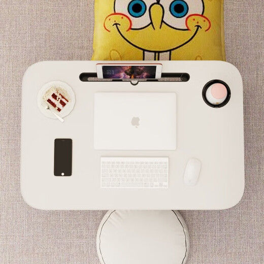 Meikaibin dormitory laptop table home bed small table homework table book student foldable table lazy small table 40cm - shipped in random colors