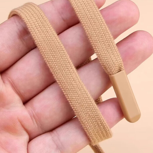 Pants drawstring waistband black lace sweatshirt hat flat rope trouser cord men's and women's sports pants belt black 1 piece free stringer