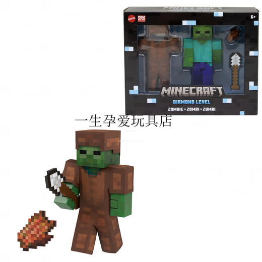 美泰（MATTEL TOY）我的世界角色收集史蒂夫模型周边珍藏人偶还原玩具场景 角色收集-Rabbits