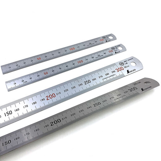 SHINWA Enterprise Steel Plate Ruler Measuring Steel Ruler Stainless Steel Ruler 150 300 600mm 2000mm matte (with JIS Red Letter 13064) Production Others