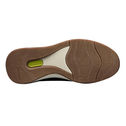 Florsheim Boys' Satellite Knit Stretch Lace Slip-ons Jr. (Toddler/Kids) Sneakers, Black//White Black//White 4.5 Big Kid