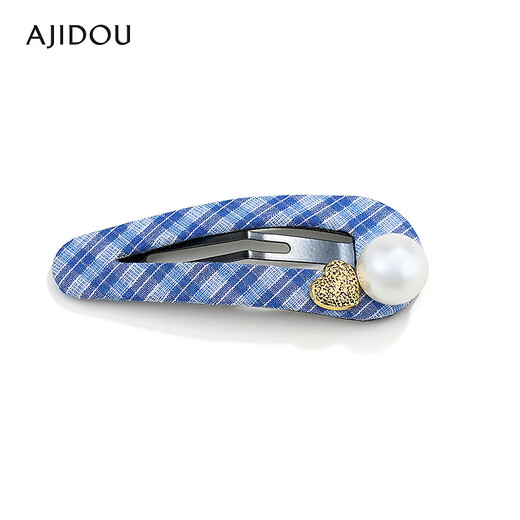 AJIDOU Ajidou Hair Clip Women's Fashion Simple Side Clip Everyday Versatile Bangs Clip Birthday Gift for Girlfriend and Child Red 1 PC