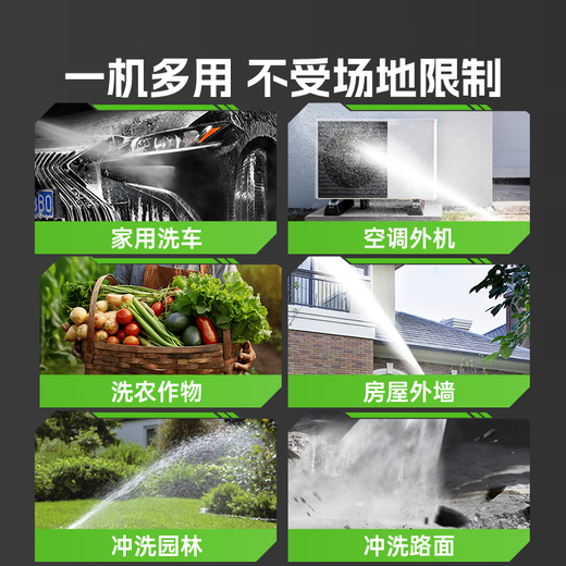 Huiduoduo car wash high-pressure water spray gun for self-washing, tap water, mineral water bottle flushing, high-power car wash shop dedicated