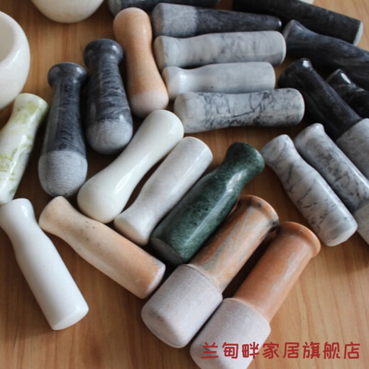 Luxu orange pounding garlic hammer stone hammer stone mortar hammer thunder mortar hammer garlic mortar garlic hammer garlic hammer garlic pounder garlic press bluestone 12 cm frosted bluestone hammer (original stone)