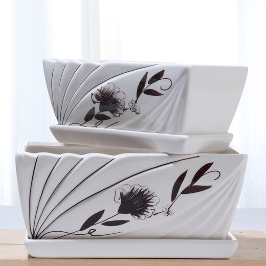 Beyzk Ceramic Flower Pow