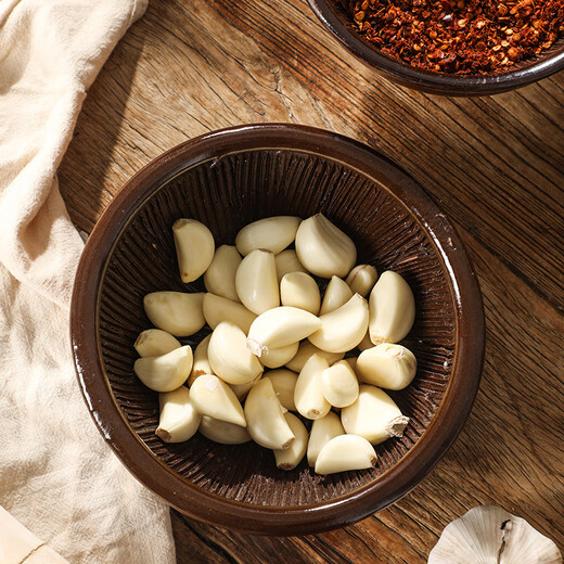 Baichao old-fashioned hammer household garlic pounder, pepper preserved egg, tea bowl, baby grinder, rice paste ceramic masher, 16cm hammer with stick (high style)