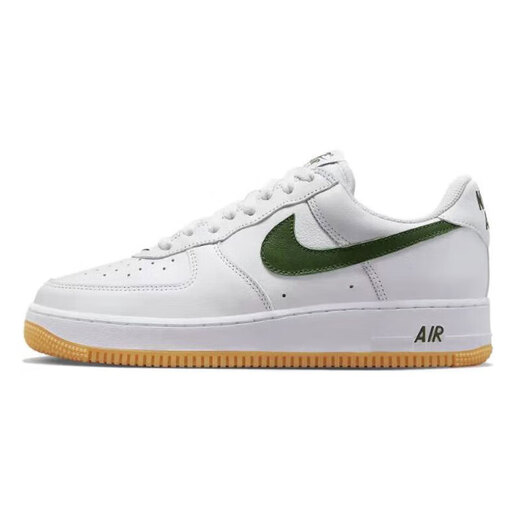 耐克（NIKE）休闲鞋男鞋2025夏季新款运动鞋AF1空军一号轻便时尚低帮板鞋 FD7039-101白绿 43