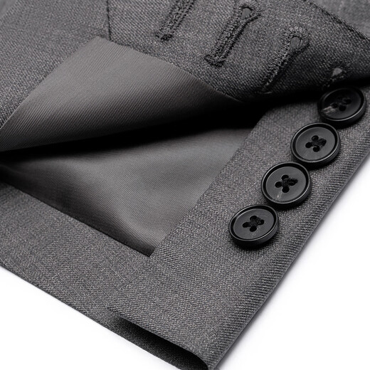 Zhuangji floral gauze suit men's slim professional formal wear business casual suit and trousers two-piece set