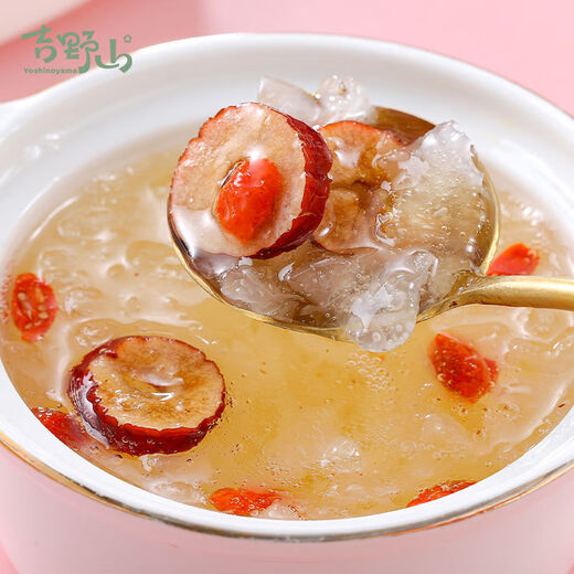 北京同仁堂冻干燕窝银耳羹冲泡即食免煮营养代餐红枣枸杞莲子百合独立包装 7种口味混合款：天天不重样 买5包送5包[共发10包]营养代餐