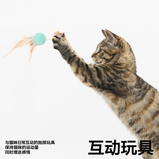 Pidan cat toys bouncy ball 3-pack bouncing ball to amuse cats to entertain themselves and relieve boredom