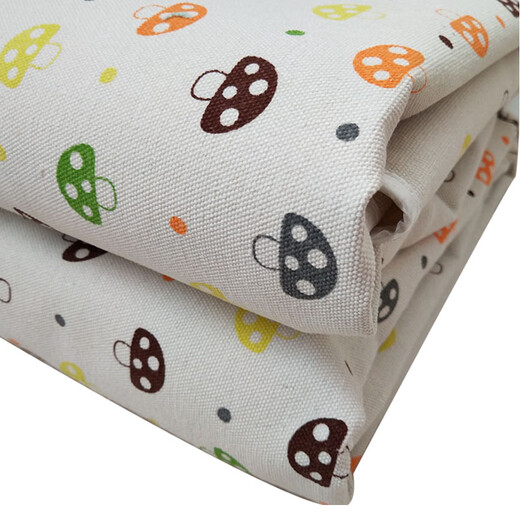 White old canvas coarse cloth mat pure cotton thickened sheets single bed student dormitory baby mosquito net mat summer small mushroom kit 180*205cm (including pillow mat)