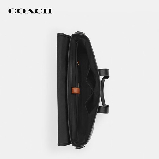 COACH brand direct supply men's SULLIVAN large shoulder crossbody bag charcoal black CZ402