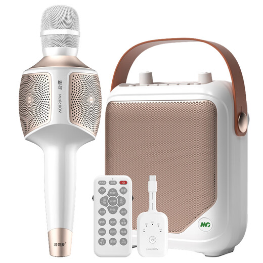 Meiniao Big Sound Speaker Mic, the same model for celebrities and internet celebrities, set, microphone and audio integrated home ktv wireless microphone, outdoor singing artifact, all-in-one live broadcast song recording, karaoke song, Big Sound Speaker Mic 60w Deluxe Edition + Companion Speaker