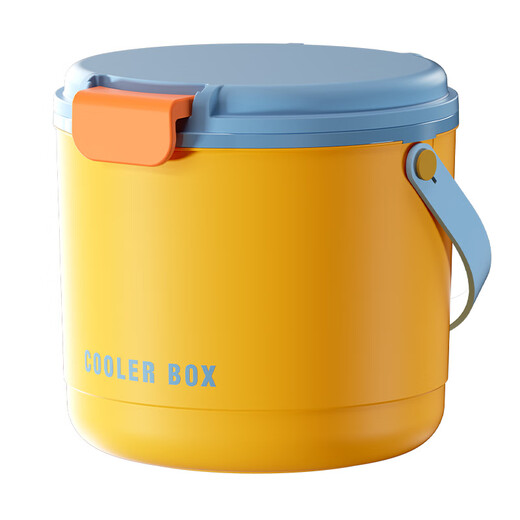 Kawashimaya Ice Bucket Ice Cube Champagne Beer Ice Wine Bucket Premium Mini Ice Bucket Household Ice Cube Storage Bucket Long-lasting Cold Insulation Ice Bucket Green + Ice Tray*2