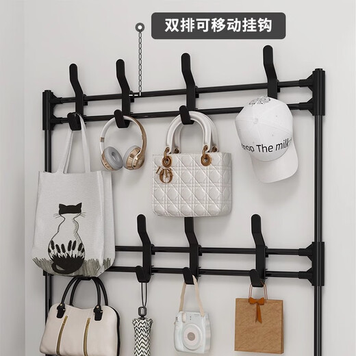 Small craftsman shoe rack doorway multi-layer household integrated clothes rack dormitory rental room simple shoe cabinet storage rack 3 layers 60cm