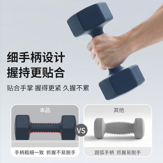 PROIRON Dumbbell Men's Home Women's Fitness Equipment Pure Iron Environmentally Friendly Yaling 8KG*2 Men's Advanced Strength Training