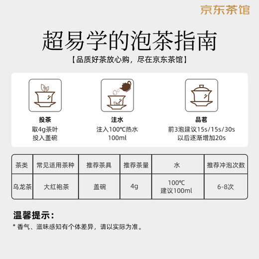 Xiaoguan чайный сад четыре вкуса упаковка для дегустации 5 Jinjunmei + 5 Dahongpao + 5 Jasmine + 5 Pu'er Srope Tea Teal 20 упаковки 80 г чая листья