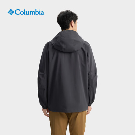 哥伦比亚（Columbia）2025春秋新款户外男防水防风连帽冲锋衣夹克外套XE4839官方正品 011 S 170/92A