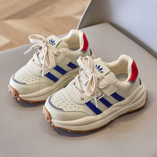 S.Sofea Kinderweiche einzige weiße Schuhe für Jungen und Mädchen Frühling und Herbst Neue Freizeitsportschuhe für Schüler 9901 Meter schwarz 26 / Inner Länge 16,2 cm