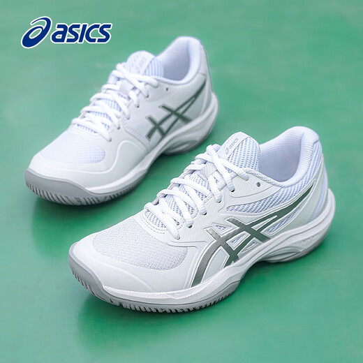 ASICS tennis shoes women's GAME FF official flagship autumn mesh breathable lightweight cushioning professional sports shoes 1042A281-101 42.5