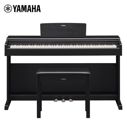 Yamaha (Yamaha) YDP-145B 88-Key-Hammer Hammer vertikal erwachsene Anfänger Kinder Home Grade Examination Elektronisch Klavik Schwarz + Geschenktüte