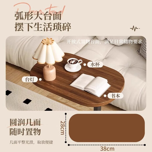 Huayinxuan Sala de estar Sofá pequeña mesa de café Pequeña casa móvil Mini mesa de noche Balcón Mesa de noche de dormitorio