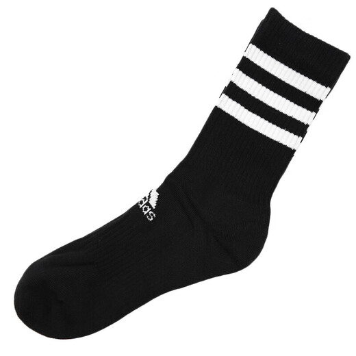Adidas (adidas) men's socks and women's socks. New casual socks. Fitness training breathable and fashionable striped casual mid-tube socks. Outdoor mid-tube socks. FH6629 XL