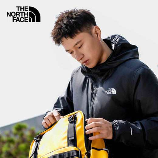 The North Face skin clothing men's casual windproof, splash-proof and sun protection UPF40+ outdoor multi-effect clothing 25 spring and summer new products | 8DFS JK3/black L (175)