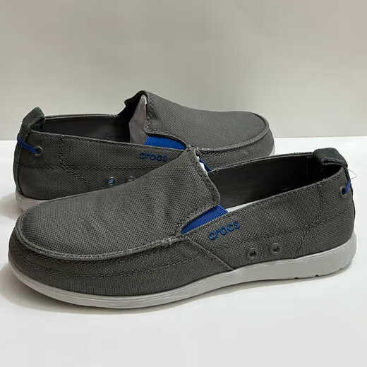 Carlochi Crocs Новый стиль Vollu Men's Canvas обувь повседневная обувь без скольжения на однофутов