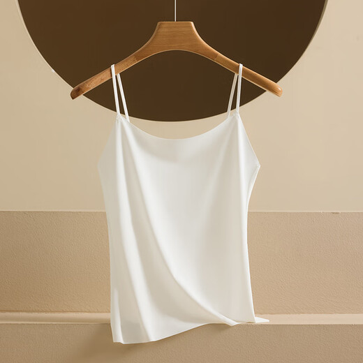 Modal Traaceless Beautiful Back Suspender Weste für Frauen 25 Jahre New Imitation Ice Seide Nackt Feeling Innerhalb und Außen tragen mit Frühlings- und Sommer vielseitiger, schlanker Fit Basis