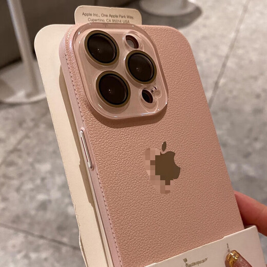 赫豹ins风适用苹果15手机壳新款iphone16promax荔枝皮纹理13全包镜头12防摔11高级男女14promax高颜值 【纯白色】荔枝纹自带镜头膜 带标 iPhone 16 pro