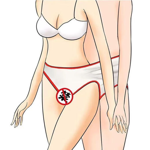 谜系情侣内裤性感双人诱惑连体男女共穿双人内裤免脱性感情趣夫妻刺激 角色扮演jk女仆装兔女郎包臀裙紧身纯欲新款小胸 秘书睡衣性感方便房事女大码奴隶丝袜大尺度