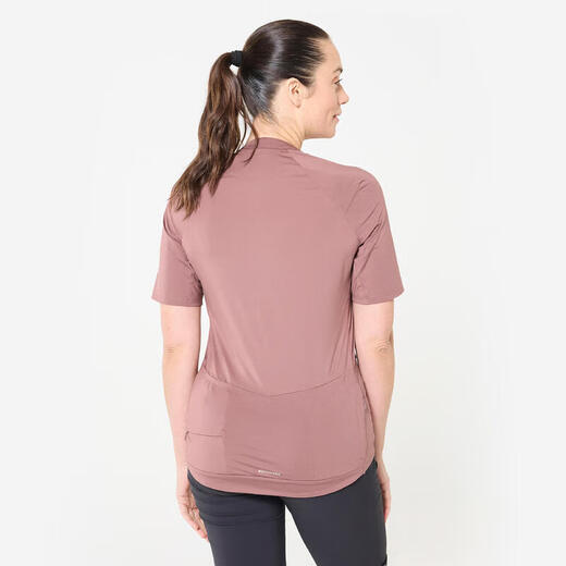 
Decathlon cycling suits for women Expl500 women's mountain bike short-sleeved sweatshirt-5256266