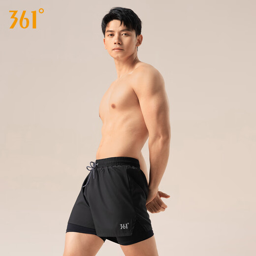 361 swimming trunks men's anti-embarrassment loose quick-drying swimming trunks large size boxer beach trunks hot spring swimming equipment
