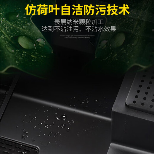 Kohler nano-black Stepped Cup Pucher раковина для одного танка из нержавеющей стали растительного бассейна Coffee Shop Hall Zhongdao Water Bar 6848 с 6193 круглым горячим и горячим смеси
