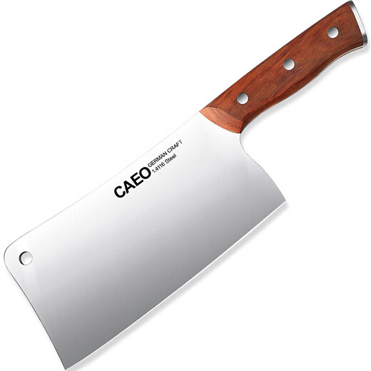 Kayue German molybdenum vanadium steel bone chopping knife steel knife German chef kitchen Damascus household bone chopping knife kitchen knife