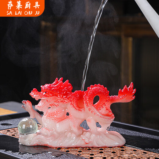 Xiongwochi Golden Toad tea pet ornaments can be raised, color-changing tea set accessories, tea table, tea tray, tea ceremony, golden cicada, tea table toad, color-changing Tianlu Pixiu gold, remaining on sale 00:04:56