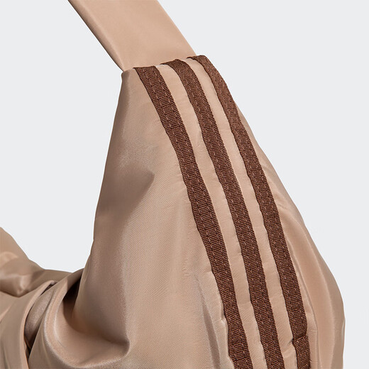 Adidas clover Frauenbeutel SHDR -Tasche 3,0 l Klassischer praktischer großer Wolkenbeutel Sportarten Umhängetasche Ka9272/warme Sandfarbenkapazität: 8 Liter 27 cm 49 cm
