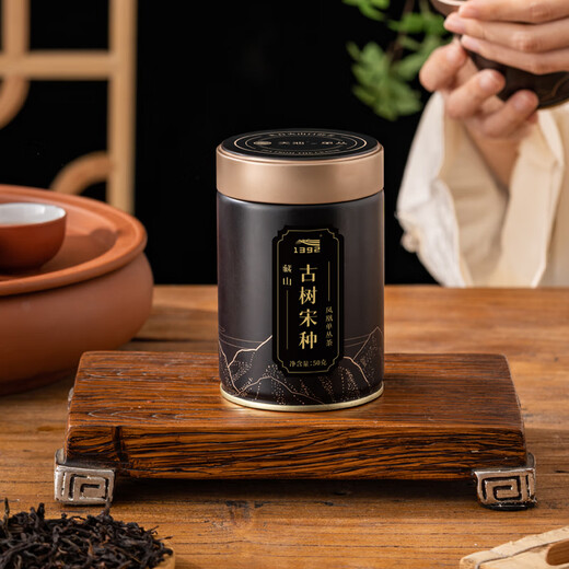 天池茶业1392 乌岽山凤凰单枞茶 潮州单丛 古树宋种 高山特级单枞春茶 古树宋种 50g*1盒