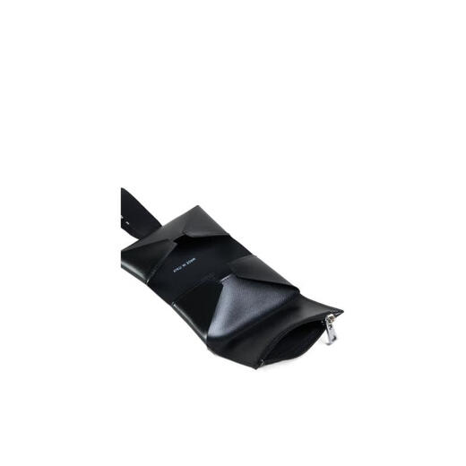 Logo élastique triples Marni avec portefeuille Bag de monnaie de grande capacité Portefeuille d'hommes multifonctionnels Black Black Single Taille