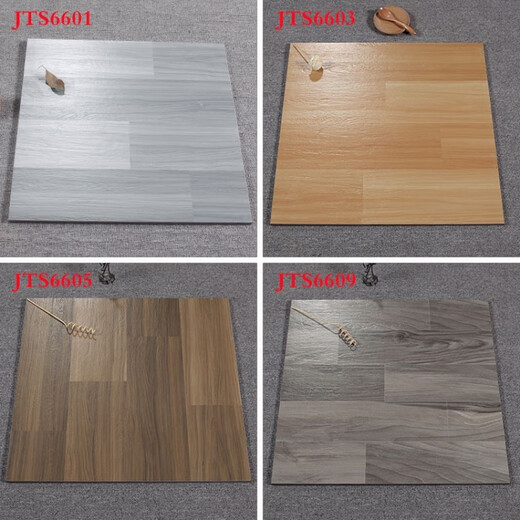 Yeyu 60x60 wood grain brick parquet 600x600 imitation solid wood grain non-slip matte floor tiles living room JTS6627 600*600