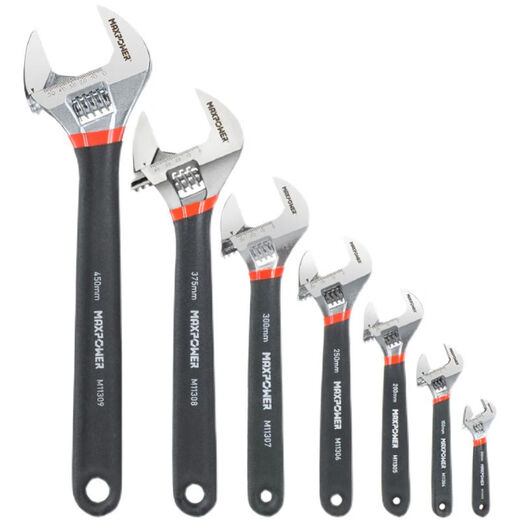 
MAXPOWER movable wrench movable mouth 4 inch small mini movable wrench tool 81012 inch metric opening movable wrench 4 inch 100mm opening 15mmM11303