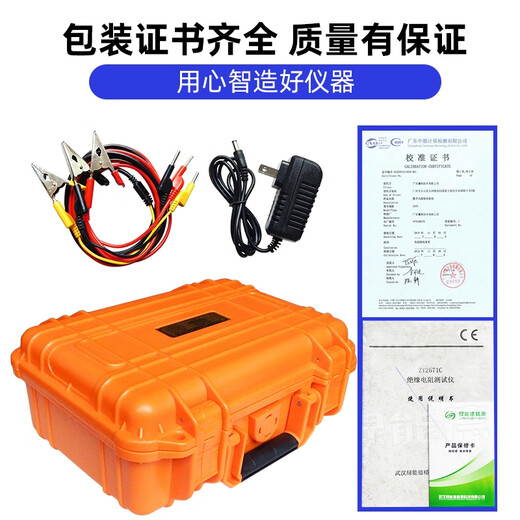XMSJ10000V数字电子兆欧表绝缘电阻仪绝缘高精度摇表 D2677D (5000V)  含线 带吸收比