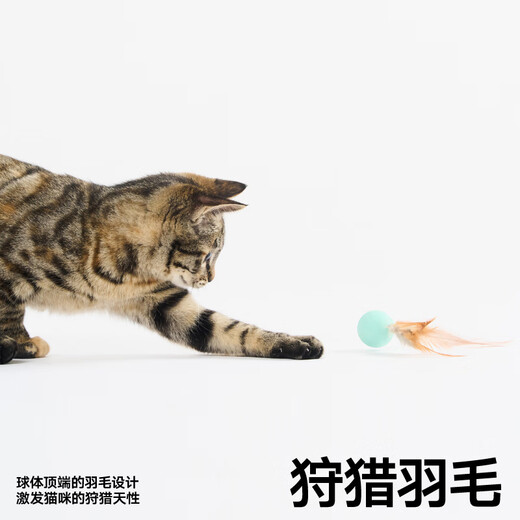 Pidan cat toys bouncy ball 3-pack bouncing ball to amuse cats to entertain themselves and relieve boredom