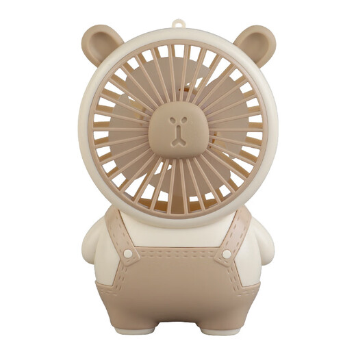 
Six-legged Ant New Decompression Carrot Knife Small Fan Handheld Small Fan USB Charging Mini Fan Manufacturer HD6626-Dark Brown Cartoon