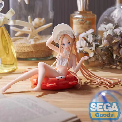 Sega authentique sega luminasta jeune garçon à tête de cochon Sakurajima Mai robe d'été et figures de paysage Nouveau siècle Evangelion Rei Ayaha
