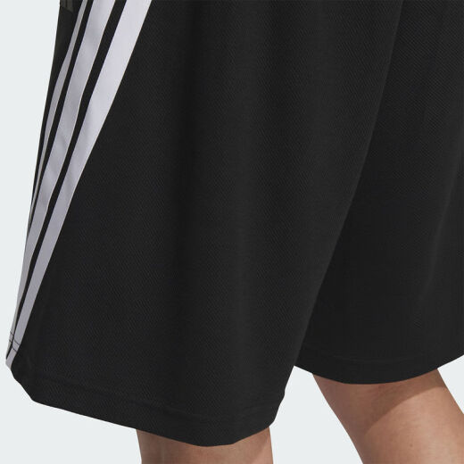 阿迪达斯 （adidas）【劲浪运动】男子五分裤舒适跑步透气宽松运动休闲短裤KC3897 图色 XS