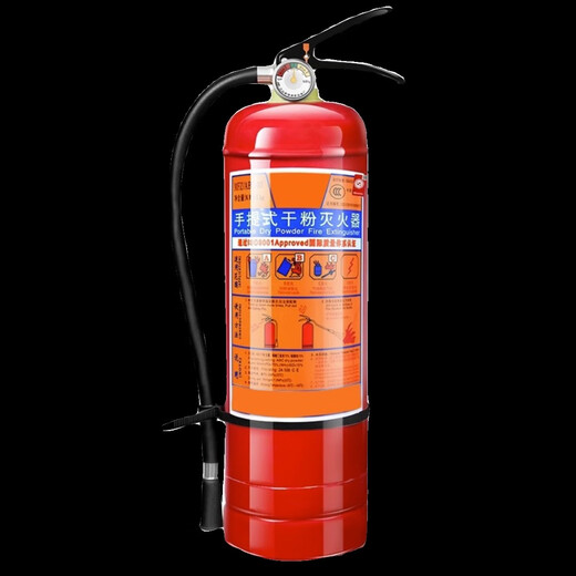 海啸TSUNAMI灭火器4公斤干粉手提式商铺用家用车用店用12358kg消防器材 5kg 干粉 5kg灭火器2个+配